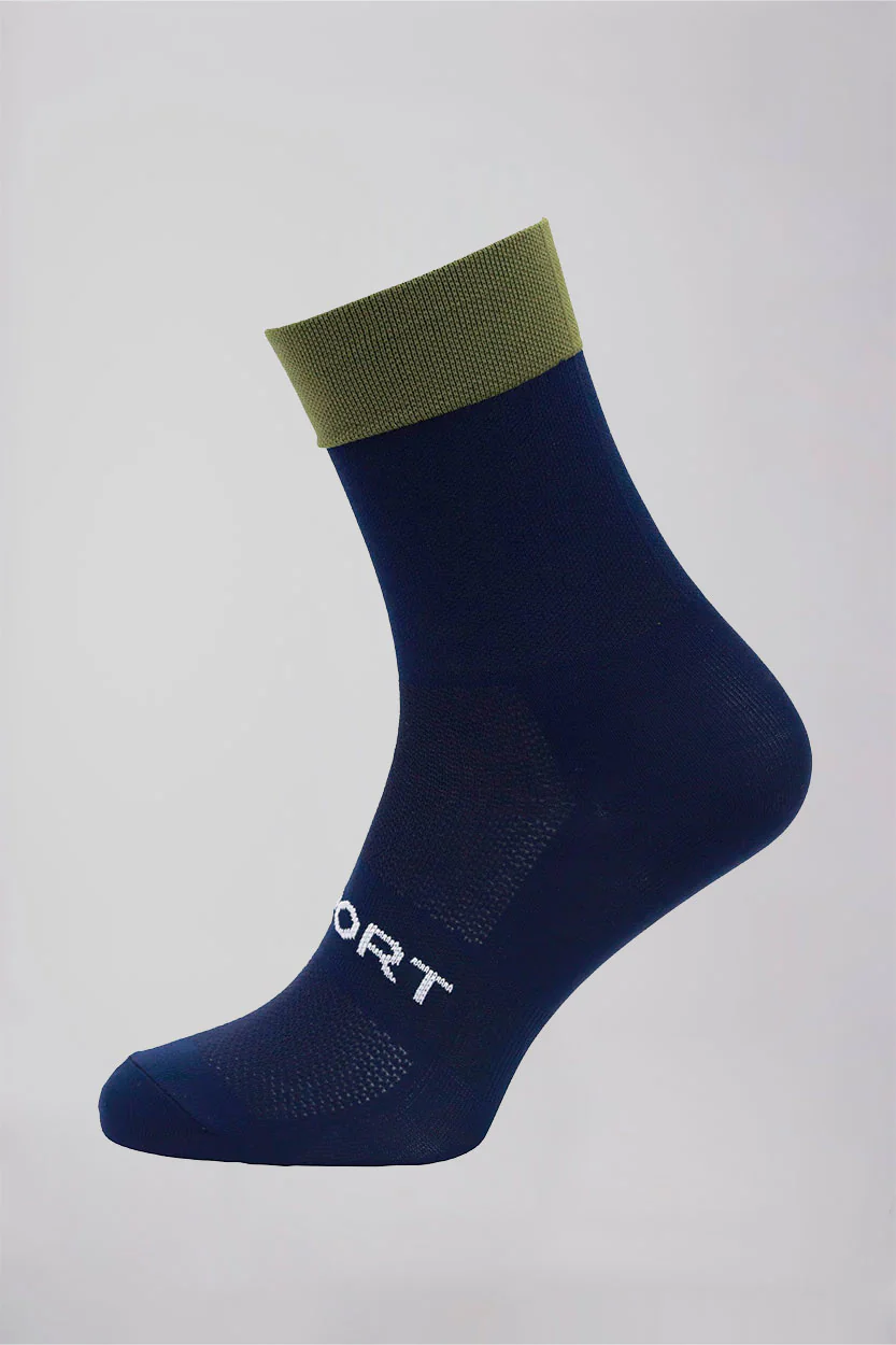 Calcetines Bicolor Light Navy