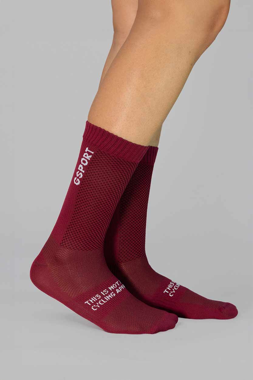 Calcetines Pro Team Burdeos - Image 3