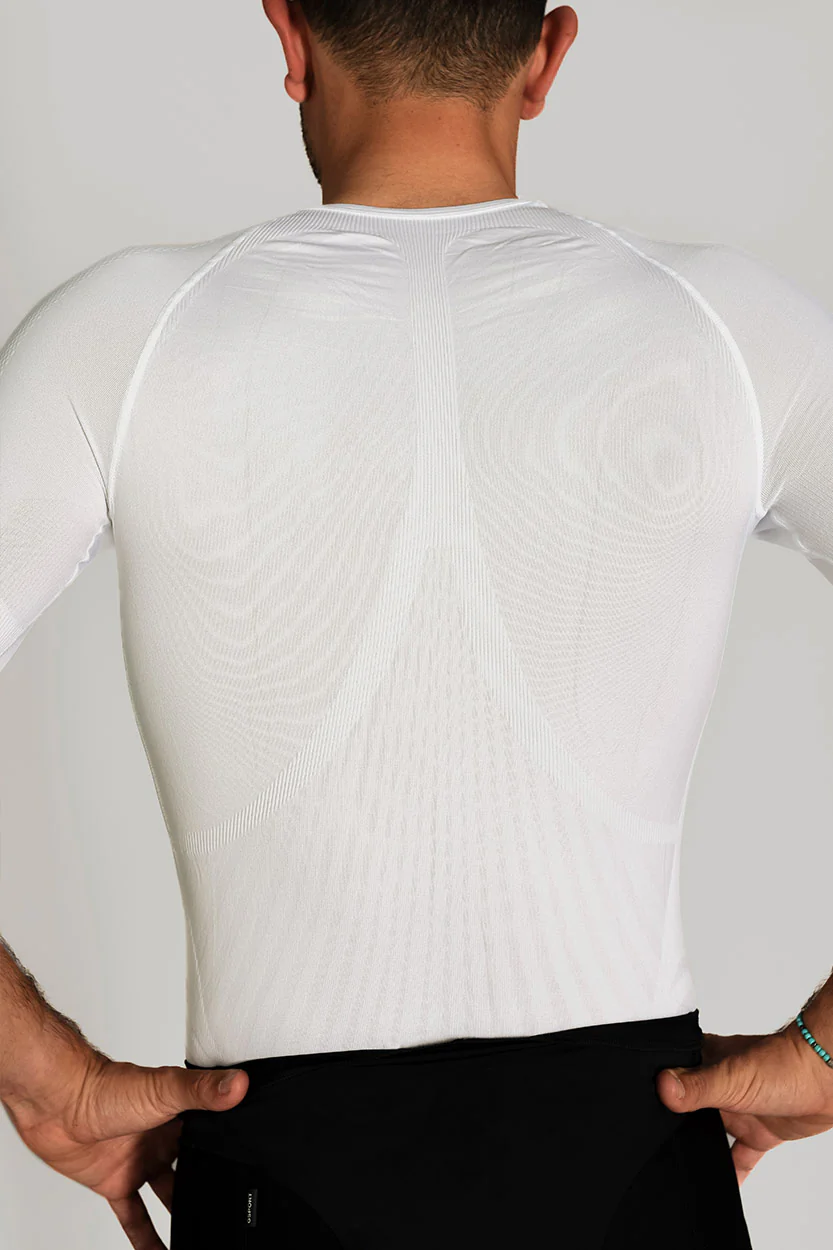 Camiseta Interior Seamless White Corta - Image 6