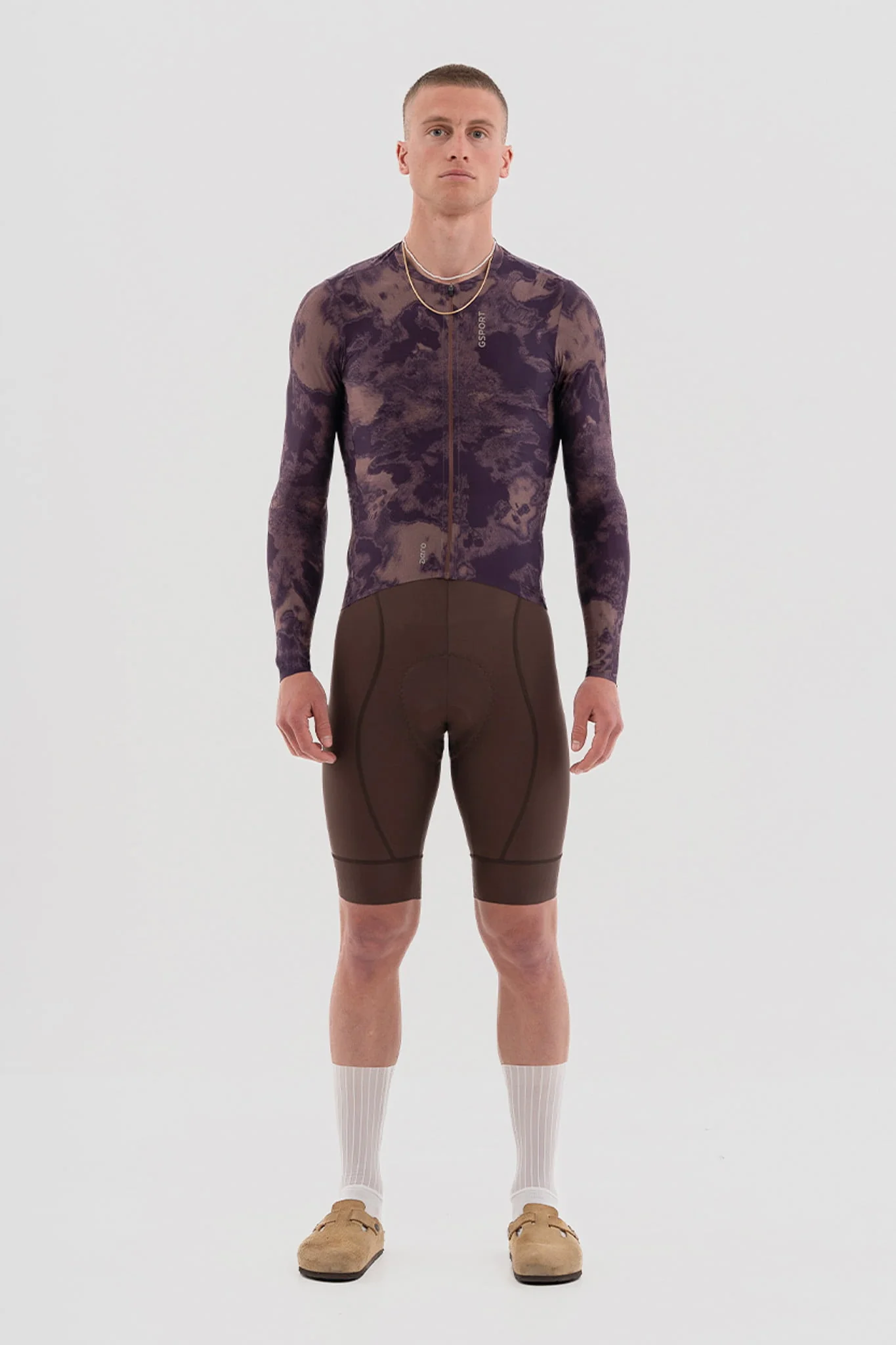 Maillot Aero ML Marble Hombre
