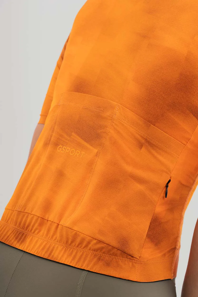 Maillot Pro Team Tangerine Mujer - Image 7
